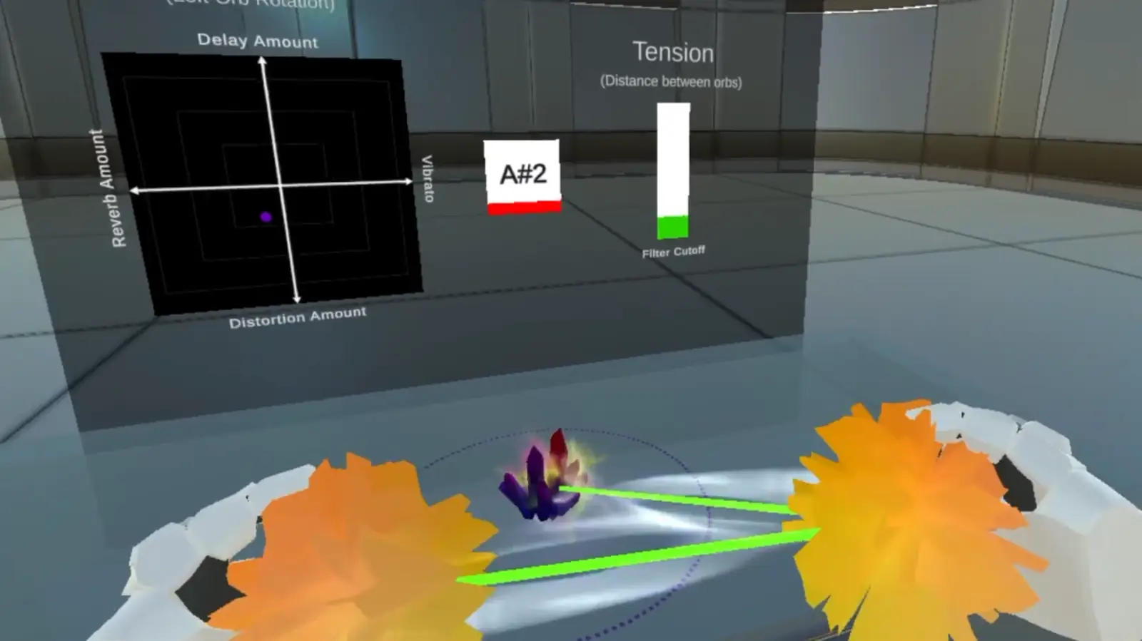 Laser Synth UI Elements